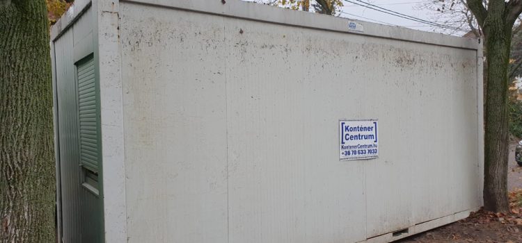 20′ használt irodakonténer