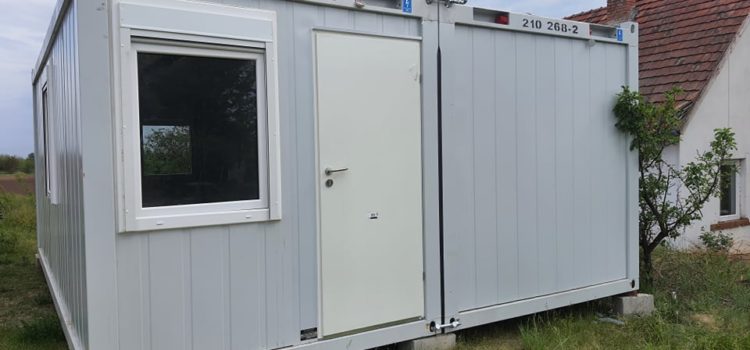 2×20′ új dupla irodakonténer