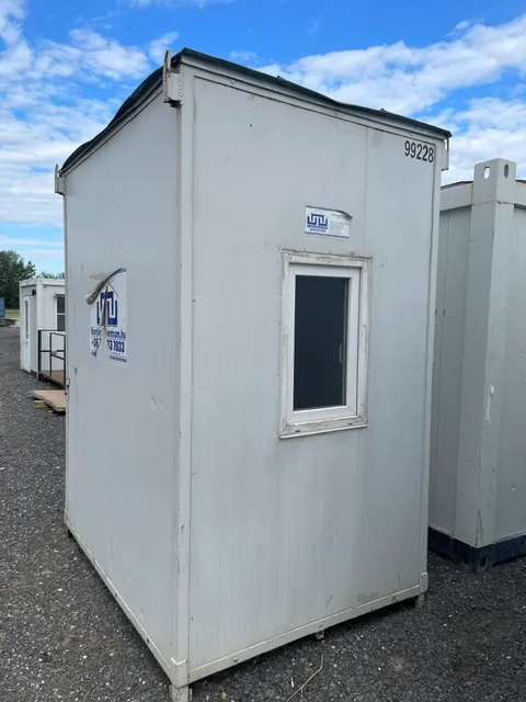 Eladó 1,5mx2m méretű, használt őrkonténer, portakontner, 99228