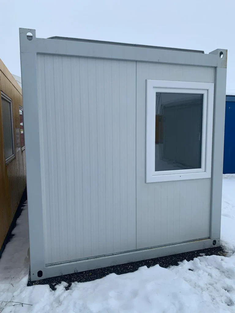 Új 20 láb méretű, szigetelt irodakonténer eladó